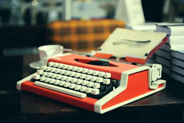 red-typewriter- Sudol Media