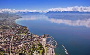 Lausanne and The Alps